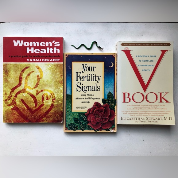 3 book set Women’s Health, Your Fertility Signals, The V Book Doctor’s Guide MD - Picture 5 of 10